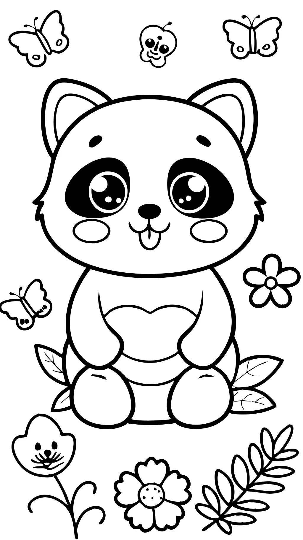 coloriages animaux adorables